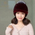 New products fur pom pom beanie hats wholesale